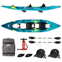 PACK KAYAK AQUA MARINA STEAM 412 2 PERSONNES 2023 + PAGAIES