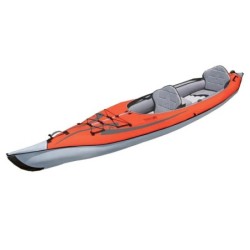 PACK KAYAK GONFLABLE ADVANCED ELEMENTS FRAME CONVERTIBLE ROUGE