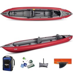 KAYAK GUMOTEX SOLAR ROUGE 2 PLACES MODELE 2022