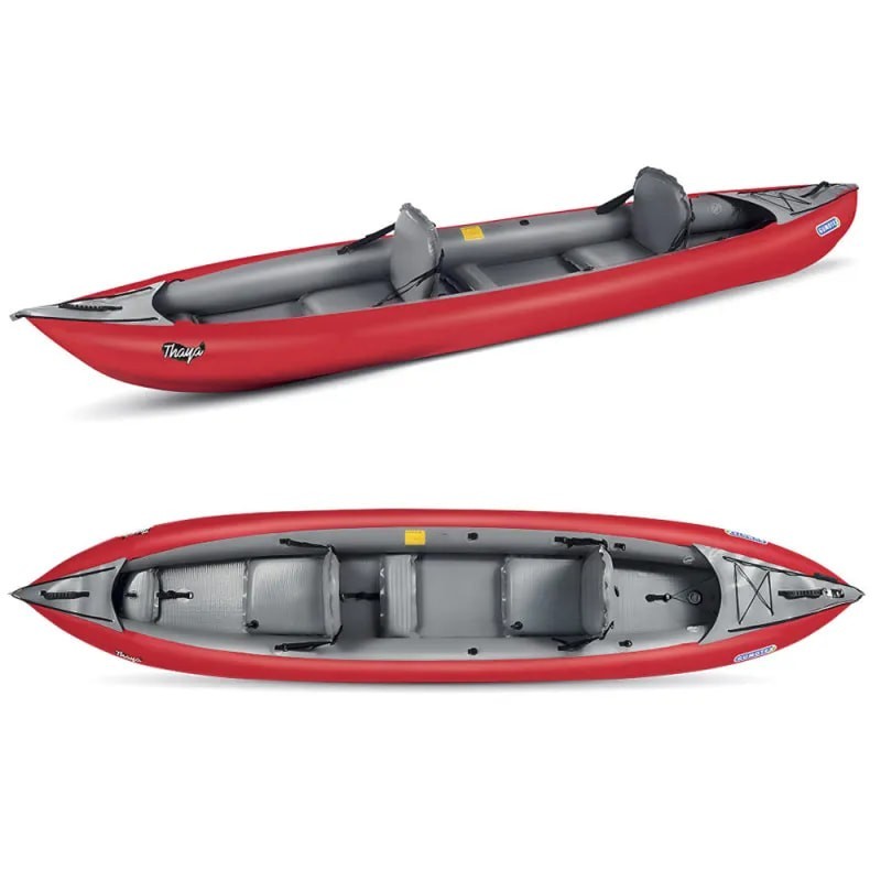 KAYAK GUMOTEX THAYA 2 PLACES CONVERTIBLE ROUGE