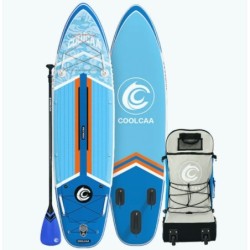 Ensemble de Paddle gonflable coolcaa 10 '6 / 11' 6 bandolan avec pagaie en carbone