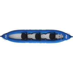 KAYAK GONFLABLE AQUA MARINA PURE AIR PLANCHER HP 3 PLACES