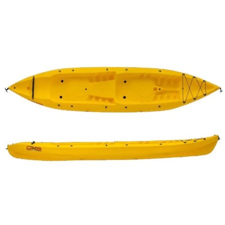 KAYAK RIGIDE EXO KAYAK BAY 2 JAUNE