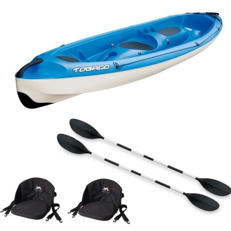 PACK KAYAK BIC TOBAGO + PAGAIES + DOSSERETS