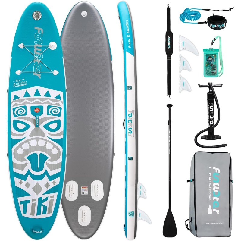 Planche de surf gonflable FunWater, accessoires complets