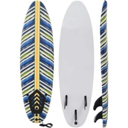 Planche de surf avec coussin de traction adaptee aux adultes debutants