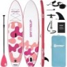 Santasup Stand Up Paddle Planche de Surf Sup Gonflable Complet Paddle Gonflable