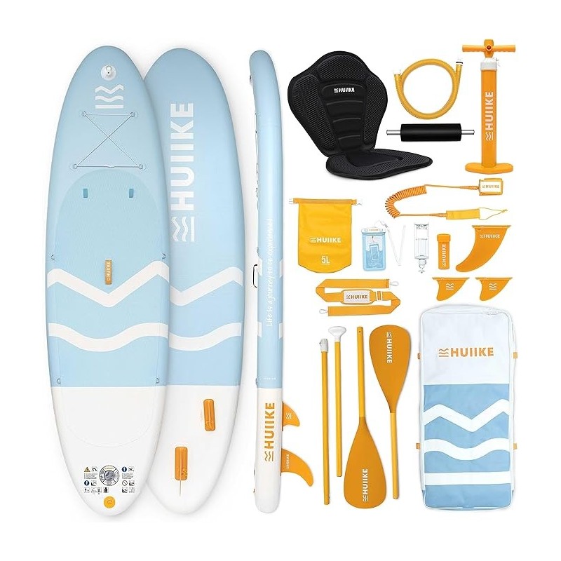 Paddle Gonflable Adulte avec des Accessoires de Qualite - HUIIKE