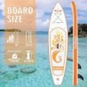 FunWater Planche de Surf Gonflable - Accessoire Complet - Pagaie reglable