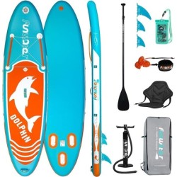 FunWater Planche de Surf Gonflable - Accessoire Complet