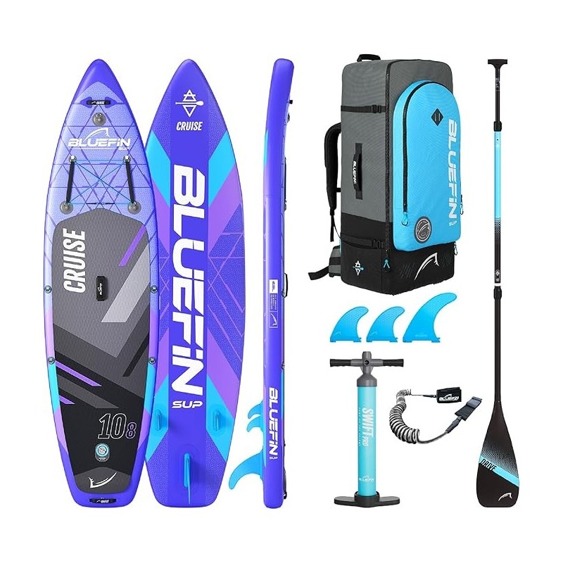 Bluefin Cruise Sup Stand Up Paddle Gonflable | Accessoires Haut de Gamme