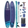 AQUAPLANET Kit Stand Up Paddle Gonflable - Pace Sarcelle et Minuit