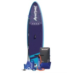 AQUAPLANET Kit Stand Up Paddle Gonflable - Pace Sarcelle et Minuit