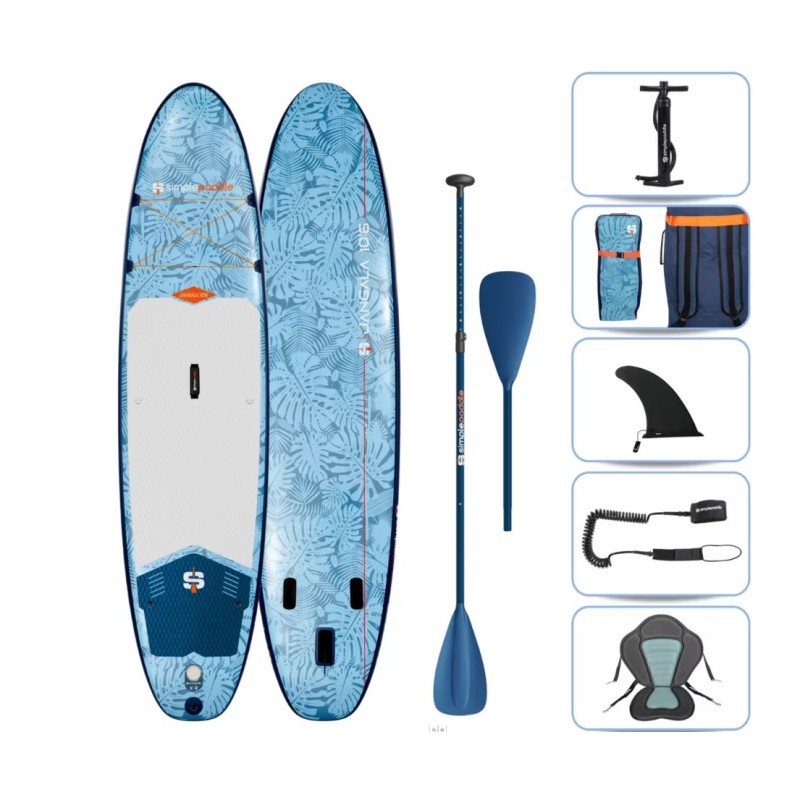 SIMPLE PADDLE
PACK STAND UP PADDLE + SIEGE 10'6