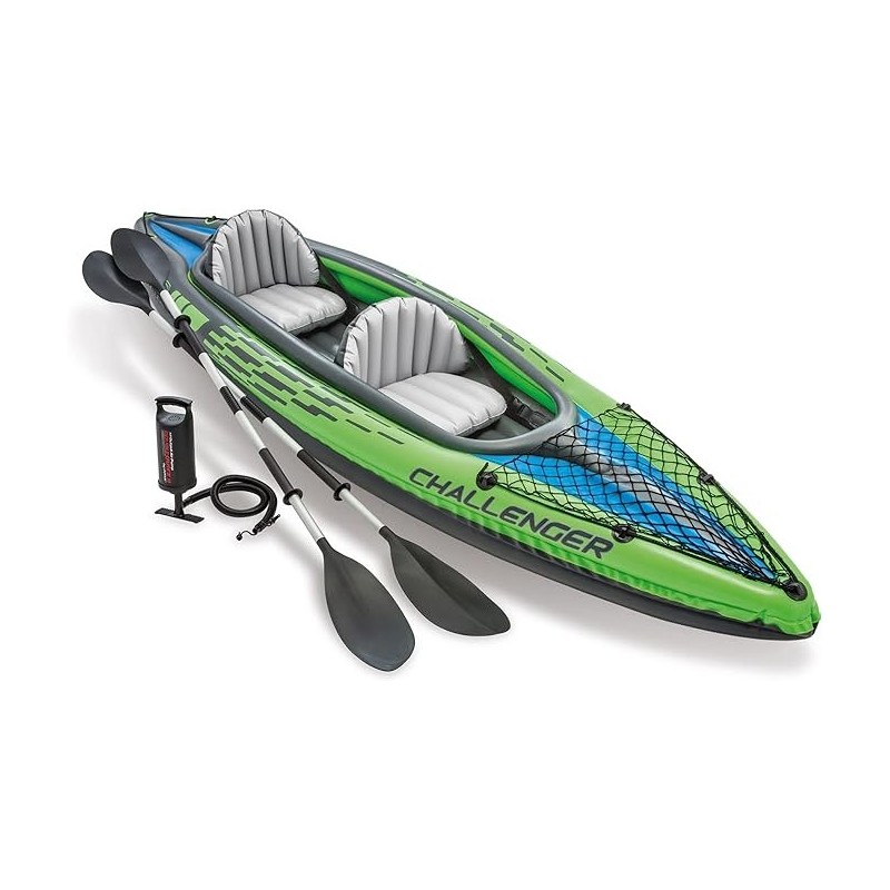 Intex Challenger K2 Bateau gonflable – Kayak gonflable