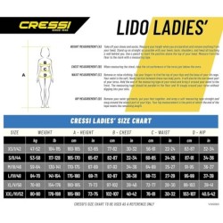 Cressi Lido Lady 2 mm - Combinaison courte en neoprene