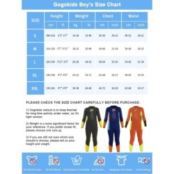 Maillot de bain en neoprene pour enfants 2.5mm combinaison de plongee