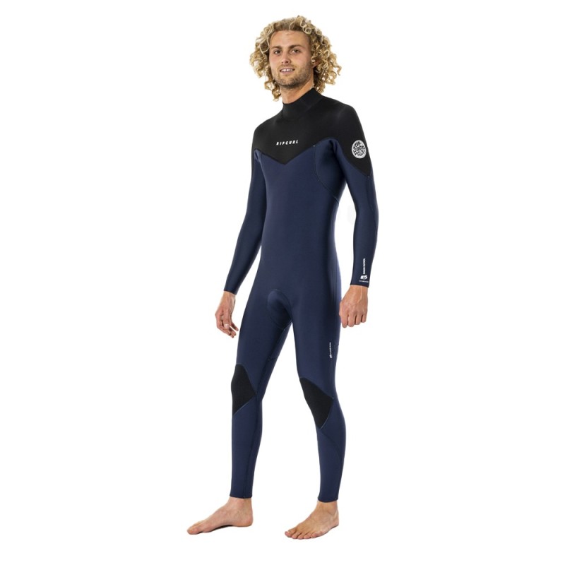 COMBINAISON RIP CURL DAWN PATROL 3/2 BACKZIP NAVY