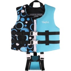 Boglia Gilet de natation pour enfants avec harnais flottant reglable