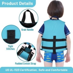 Boglia Gilet de natation pour enfants avec harnais flottant reglable