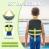 Zeraty gilet de bain pour enfants avec harnais reglables