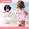 Boglia Maillot de bain flottant pour enfant avec harnais reglable flottant