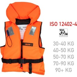 Gilets de sauvetage unis pour enfants et adultes Gilets de couleur unie