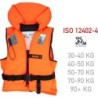 Gilets de sauvetage unis pour enfants et adultes Gilets de couleur unie