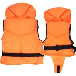 Gilets de sauvetage unis pour enfants et adultes Gilets de couleur unie