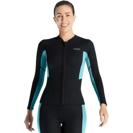 Combinaison neoprene 3mm hommes femmes veste A manches longues combinaison de Sports nautiques